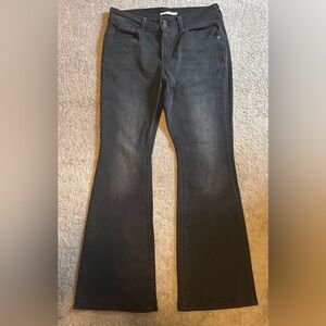 Levi's Women's Black Flare Jeans